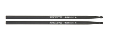 Techra Black Diamond 5A Par Baquetas Batería 1