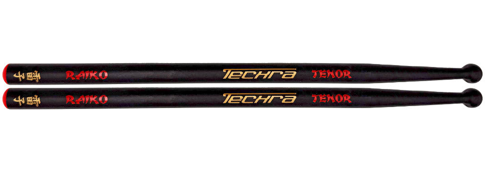 Techra Raiko Tenor Marching Sticks Baquetas para Desfile 1