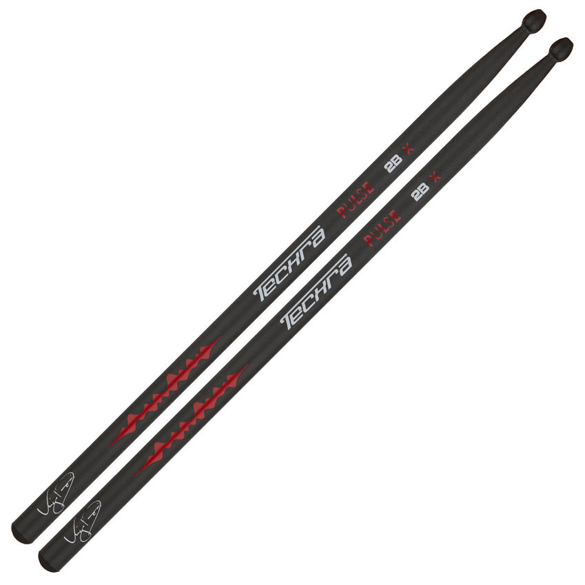 Techra Signature Series Pulse 2B Virgil Donati Par Baquetas Batería 1