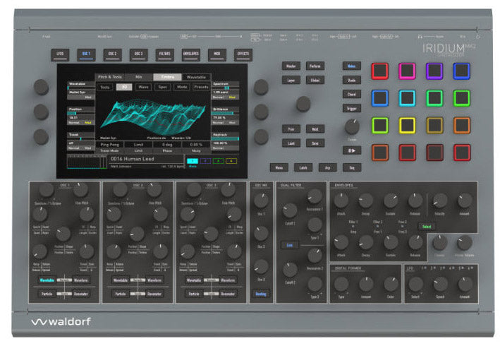 Waldorf Iridium Desktop Synthesizer MK2 Módulo Sintetizador 1