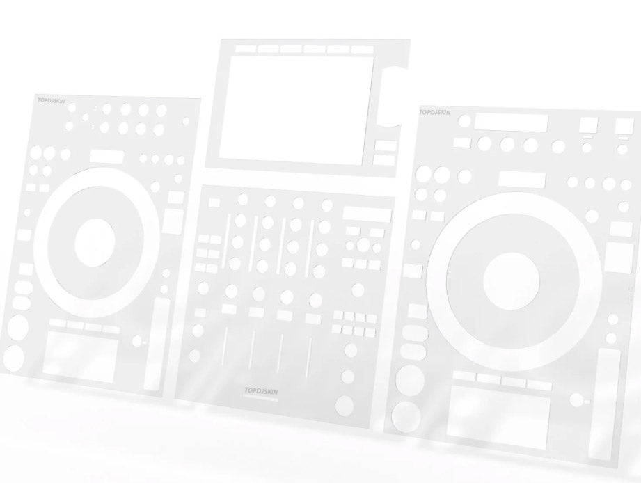 Top DJ Skin TOPDJXDJAZ Cubierta para Alphatheta XDJAZ 1