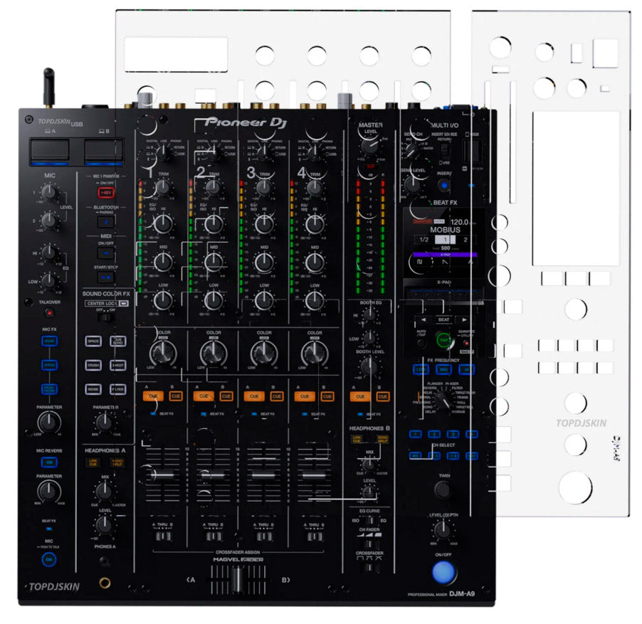 Top DJ Skin TOPDJA9 Cubierta para Pioneer DJ DJM A9 2