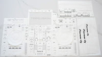 Top DJ Skin TOPDJRX3W Cubierta Blanca para Pioneer DJ XDJ RX3 1