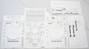 Top DJ Skin TOPDJRX3W Cubierta Blanca para Pioneer DJ XDJ RX3 1