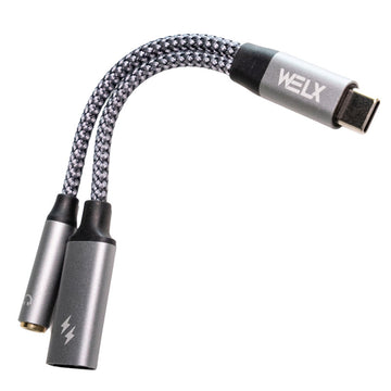 Welx C3 Adaptador USB C para Carga y Auriculares 1