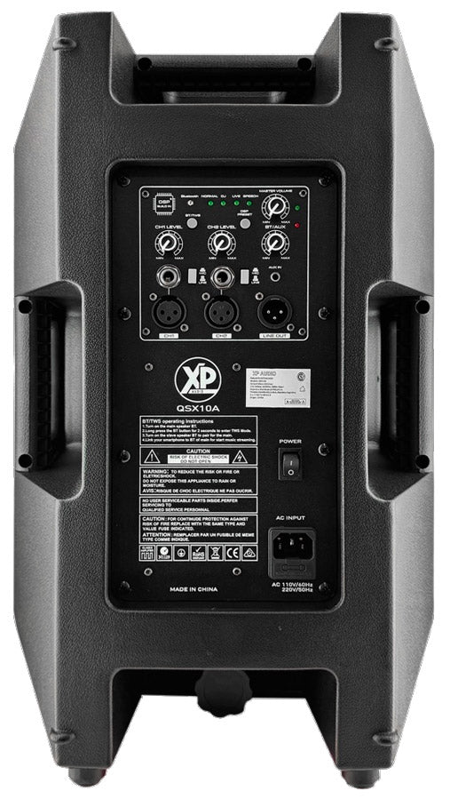 XP Audio QSX10A Altavoz Activo 10 Pulgadas 2