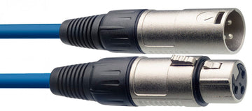 Auvisa SMC10 CBL Cable Micrófono XLR 10 metros Azul 1