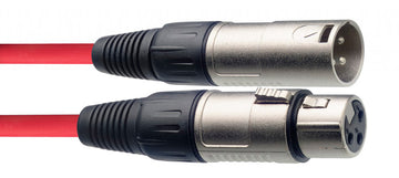 Auvisa SMC10 CRD Cable Miicrófono XLR 10 metros Rojo 1