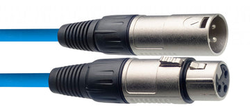 Auvisa SMC6 CBL Cable Micrófono XLR 6 metros Azul 1