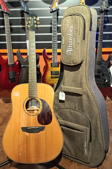 Alhambra Dreadnought Sipo Custom Standard Guitarra Acústica. Segunda Mano 1