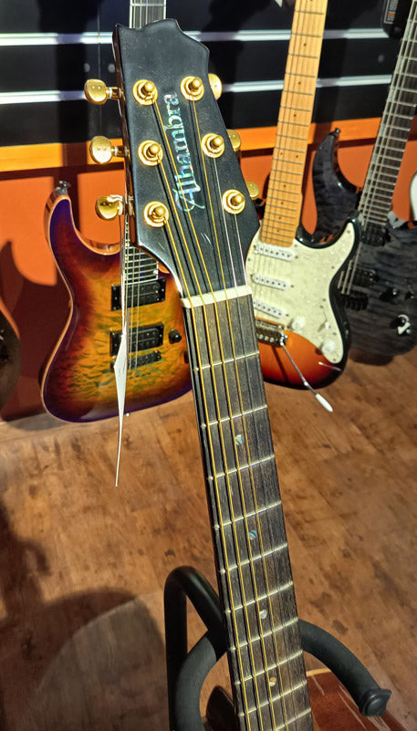 Alhambra Dreadnought Sipo Custom Standard Guitarra Acústica. Segunda Mano 3