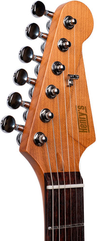 Henrys Snake II Classic ST-1CM Mamba Guitarra Eléctrica Negra 4