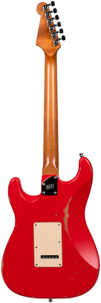 Henrys Snake II Aged ST-1N Cobra Guitarra Eléctrica Roja 2