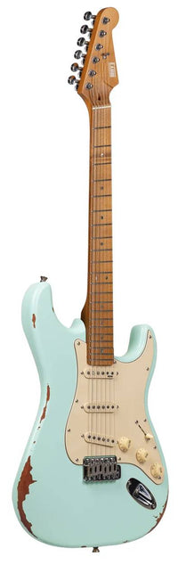 Henrys Destiny II Aged ST-2N Fatal Guitarra Eléctrica Surf Green 2
