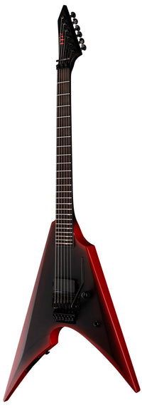 ESP LTD Arrow Black Metal II BRBS Guitarra Eléctrica Black Red Burst Satin 2