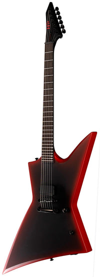 ESP LTD EXL Black Metal II BRBS Guitarra Eléctrica Black Red Burst Satin 2