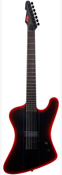 ESP LTD Phoenix 7 Baritone Black Metal II BRBS Guitarra Eléctrica 7 Cuerdas Black Red Burst Satin 1
