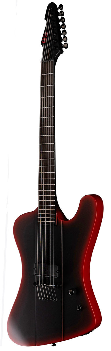 ESP LTD Phoenix 7 Baritone Black Metal II BRBS Guitarra Eléctrica 7 Cuerdas Black Red Burst Satin 2