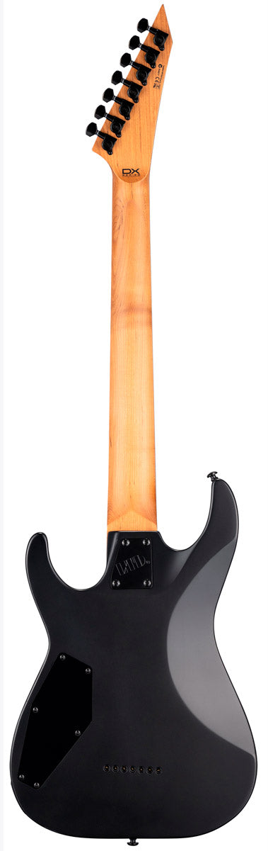 ESP LTD M-207B Baritone DX STBS Guitarra Eléctrica 7 Cuerdas See Thru Black Satin 3