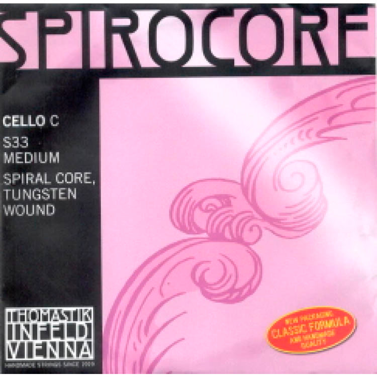 Thomastik S33St Spirocore Wolframio 4a Cuerda Cello Fuerte 1