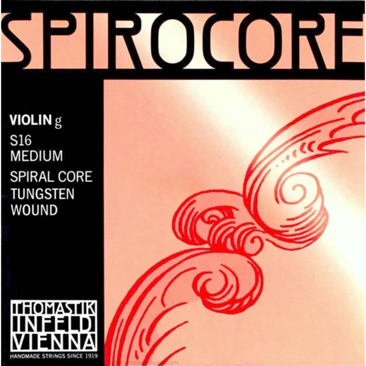 Thomastik S16 Spirocore Wolframio 4a Cuerda Violín 1