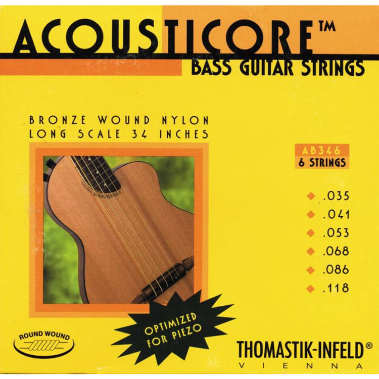 Thomastik AB346 Juego 6 Cuerdas Bajo Acústico 35-118 1