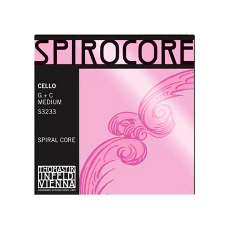 Thomastik S3233 Spirocore Juego Cuerdas Cello 1