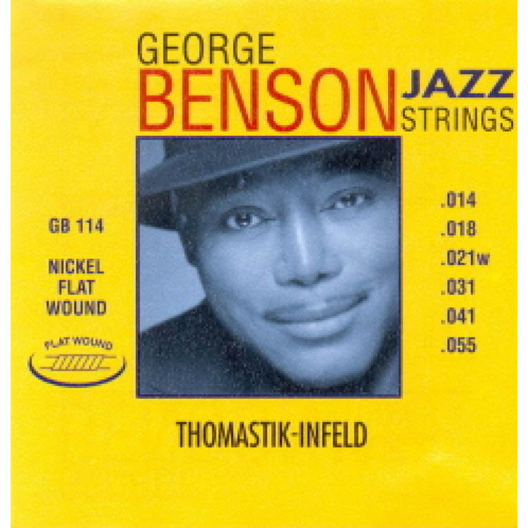 Thomastik GB114 George Benson Juego Cuerdas Guitarra Eléctrica 14-55 1