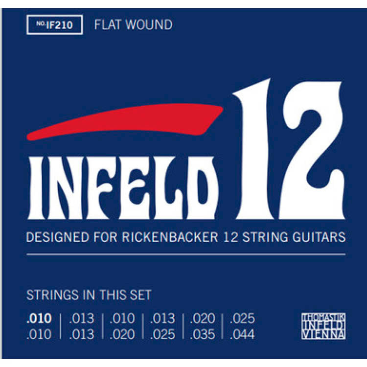 Thomastik IF210 Infeld Juego 12 Cuerdas Guitarra Eléctrica 10-44 1