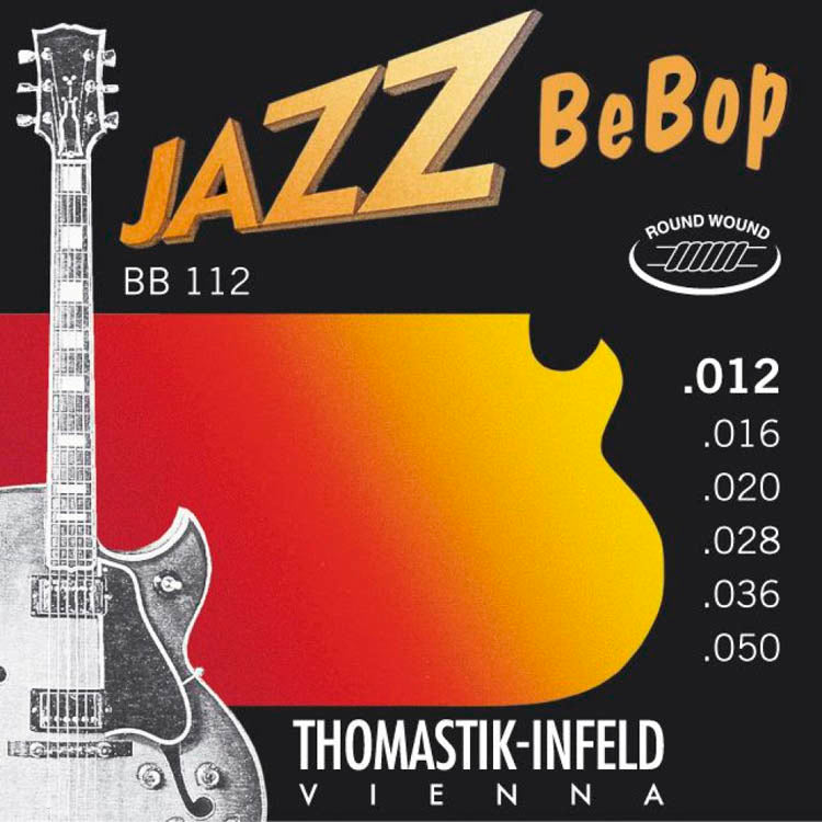Thomastik BB112 Jazz Bebop Juego Cuerdas Guitarra Eléctrica 12-50 1