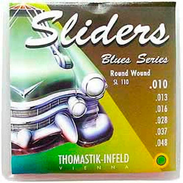Thomastik SL110 Sliders Juego Cuerdas Guitarra Eléctrica 10-48 1