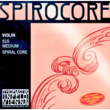 Thomastik S15 Spirocore Juego Cuerdas Violín 1