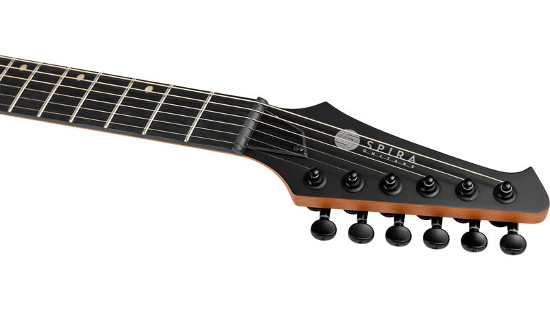 Spira S400-MBK Guitarra Eléctrica Satin Black 4