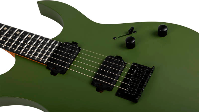 Spira S400-MGR Guitarra Eléctrica Satin Dark Green 3