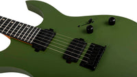Spira S400-MGR Guitarra Eléctrica Satin Dark Green 3