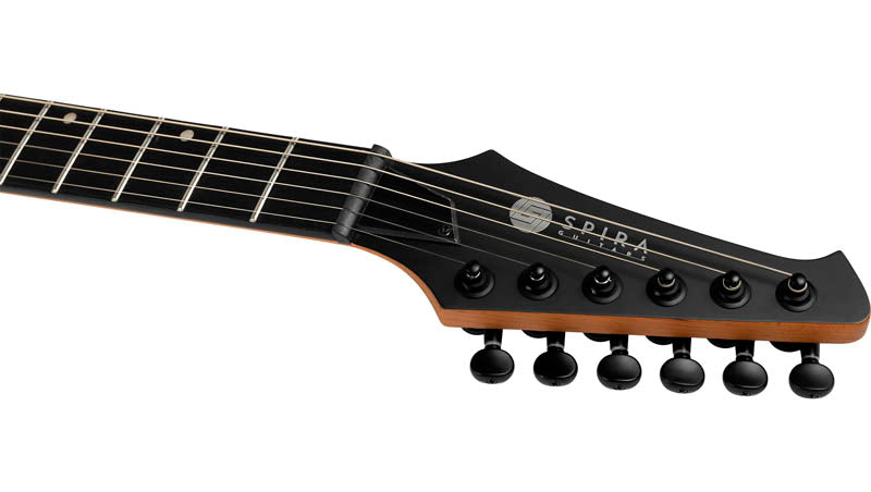 Spira S400-MGR Guitarra Eléctrica Satin Dark Green 4
