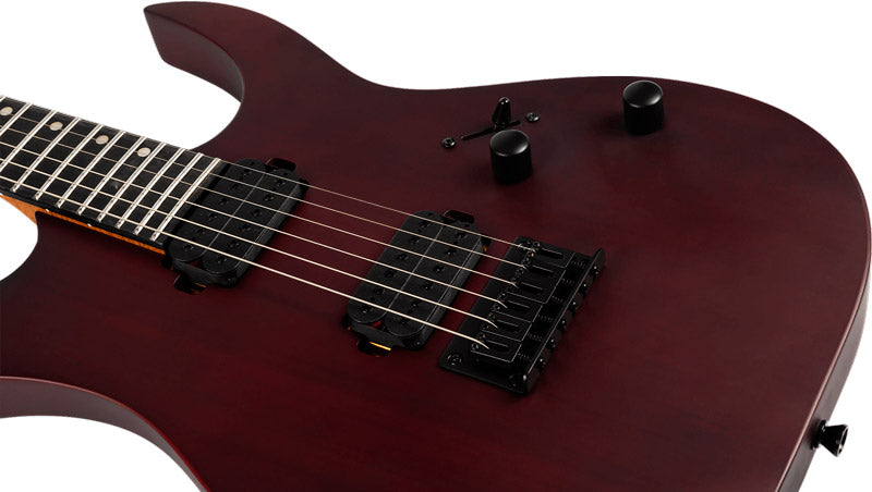 Spira S400-MWR Guitarra Eléctrica Satin Wine Red 3