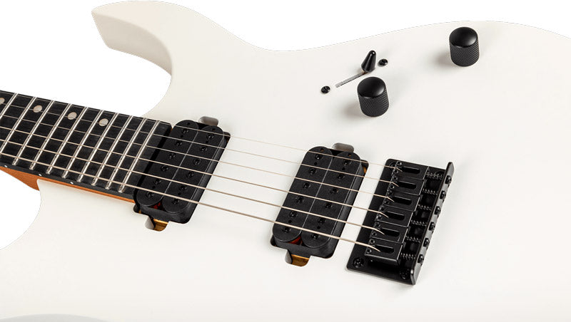 Spira S400-MWH Guitarra Eléctrica Satin White 3