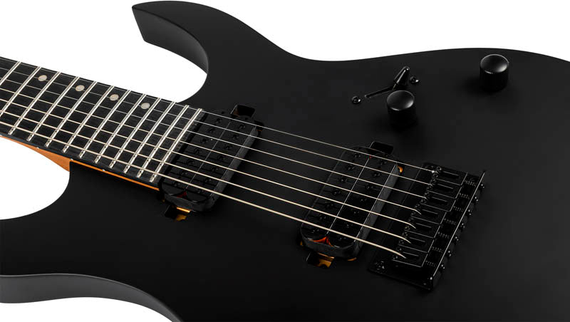 Spira S407-MBK Guitarra Eléctrica 7 Cuerdas Satin Black 3