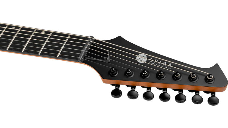 Spira S407-MBK Guitarra Eléctrica 7 Cuerdas Satin Black 4