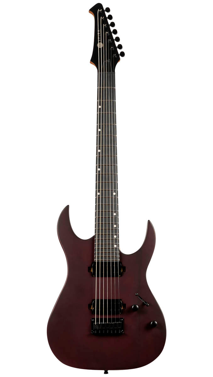 Spira S407-MWR Guitarra Eléctrica 7 Cuerdas Satin Wine Red 1