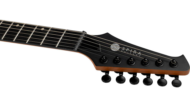 Spira T400-MBK Guitarra Eléctrica Satin Black 4