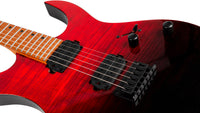 Spira S450-TRD Guitarra Eléctrica Transparent Red 3