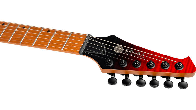 Spira S450-TRD Guitarra Eléctrica Transparent Red 4