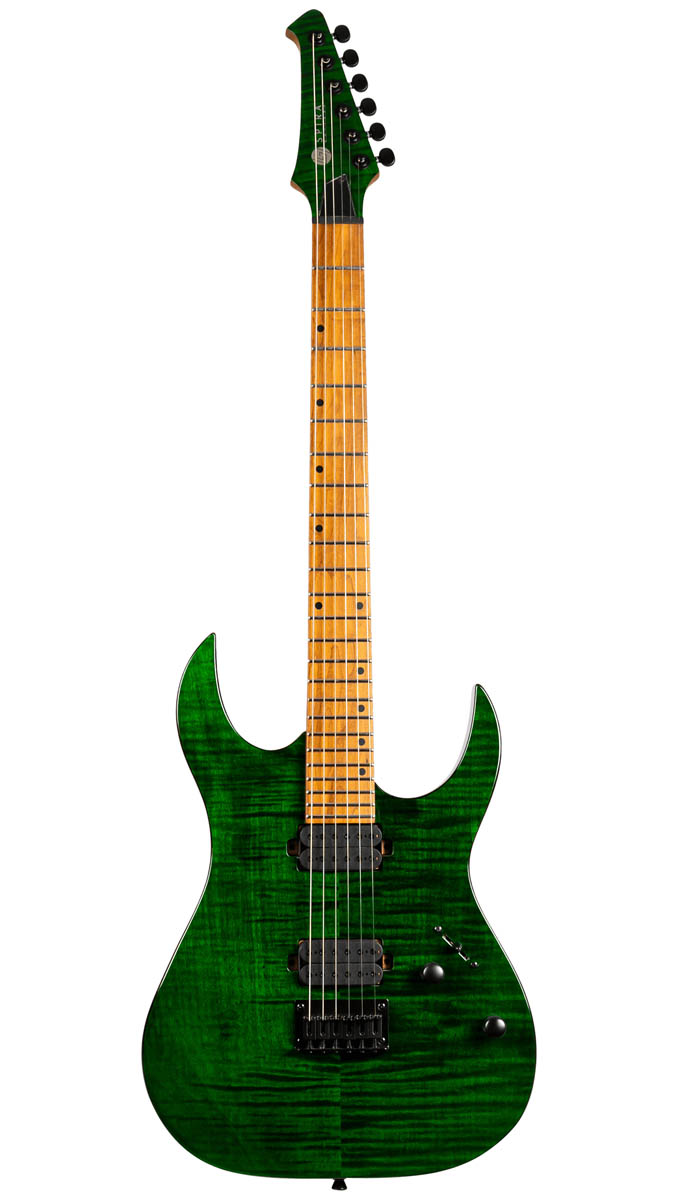 Spira S450-TGR Guitarra Eléctrica Transparent Green 1