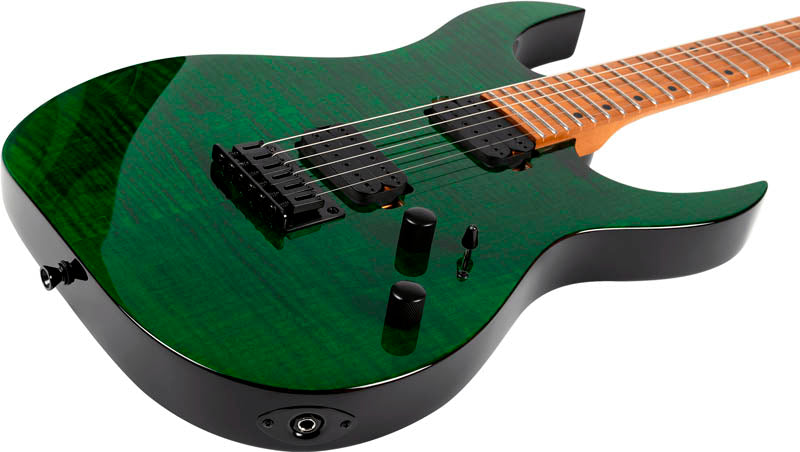 Spira S450-TGR Guitarra Eléctrica Transparent Green 3