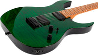 Spira S450-TGR Guitarra Eléctrica Transparent Green 3
