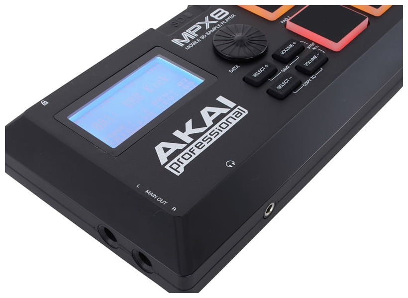 AKAI MPX8 Controlador de Muestras en Tarjeta SD 11