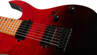 Spira S457-TRD Guitarra Eléctrica 7 Cuerdas Transparent Red 3