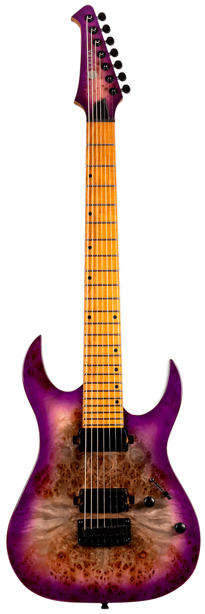 Spira S457-TPP Guitarra Eléctrica 7 Cuerdas Transparent Purple 1